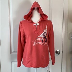 American Living 100% Cotton Hoodie